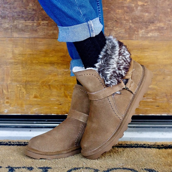 Bearpaw 5" Boots Brown Suede 9 NWT - Picture 1 of 8